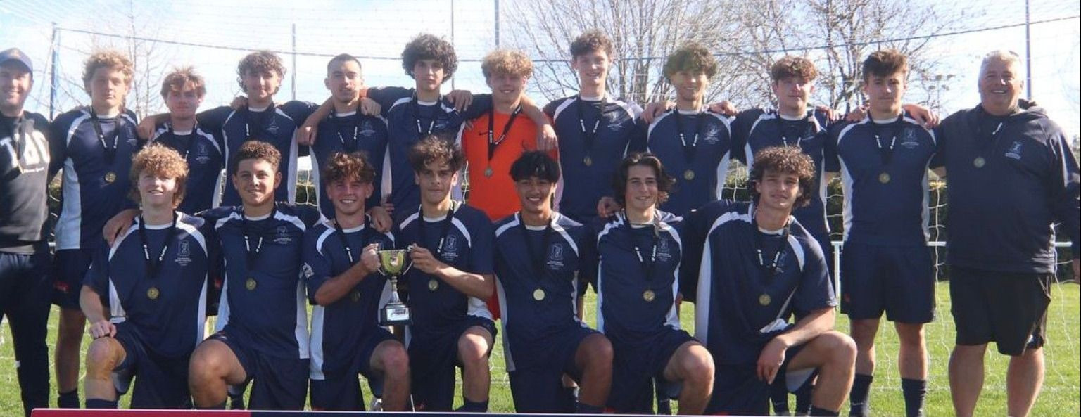 NZSS Football 1st XI Premier Boys Champions